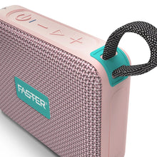 FASTER Groove X Mini Speaker Model X300 8W Output Bluetooth v5.3 1000mAh Battery 4hrs Playtime RGB LED Lights IPX7 Water-Resistant TWS & TF Card Support - UGREEN PAKISTAN
