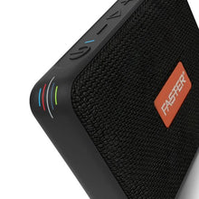 FASTER Groove X Mini Speaker Model X300 8W Output Bluetooth v5.3 1000mAh Battery 4hrs Playtime RGB LED Lights IPX7 Water-Resistant TWS & TF Card Support - UGREEN PAKISTAN