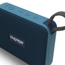 FASTER Groove X Mini Speaker Model X300 8W Output Bluetooth v5.3 1000mAh Battery 4hrs Playtime RGB LED Lights IPX7 Water-Resistant TWS & TF Card Support - UGREEN PAKISTAN