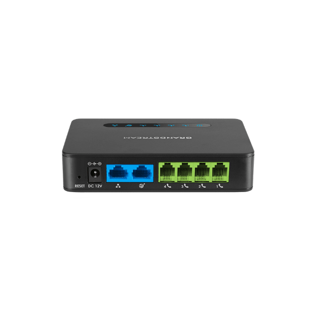 Grandstream HT814 4-Port FXS Gateway | Gigabit NAT Router & VoIP ATA