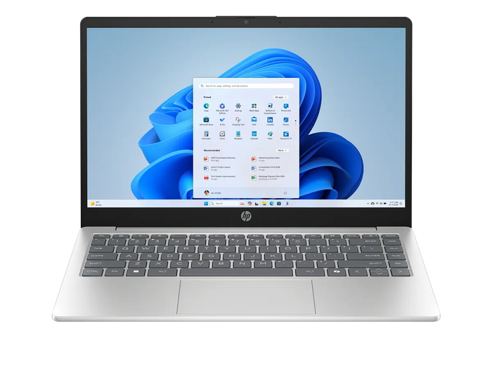 HP Laptop AI 14-HC0037NR Intel Core Ultra 5 225U 8GB RAM 256GB SSD 14" FHD Windows 11 - Natural Silver