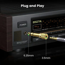 UGREEN 20503 6.5mm to 3.5mm Audio Adapter Gold-Plated for Headphones Amp Mixer Keyboard