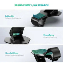 UGREEN 40998 Dashboard Phone Holder Anti-Slip Silicone Base for iPhone Samsung 4.7-7.2 Inch