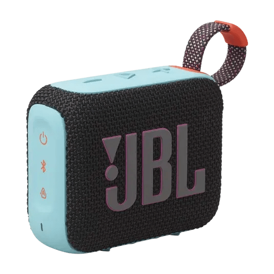 JBL Go 4 Portable Waterproof Bluetooth Speaker - Black | Ultra-Portable Wireless Speaker