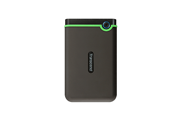Transcend StoreJet 25M3 1TB External Hard Drive | Portable Storage