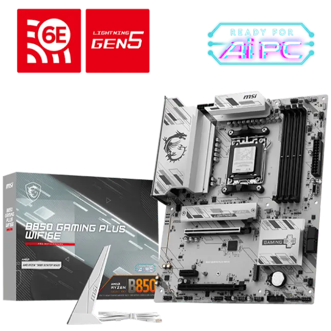MSI B850 GAMING PLUS WIFI 6E