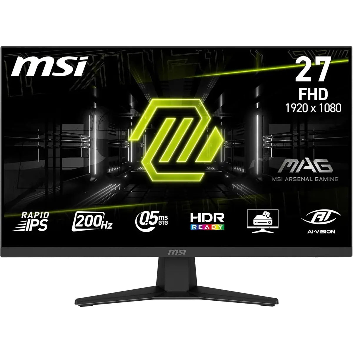 MSI MAG 274F ( IPS, Res: 1920x1080, 200Hz, 1ms GTG, AMD Free-Sync )