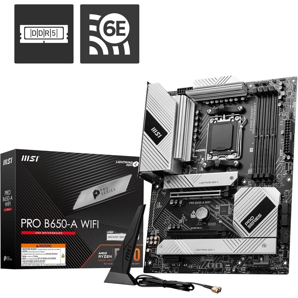 MSI PRO B650 - A WIFI