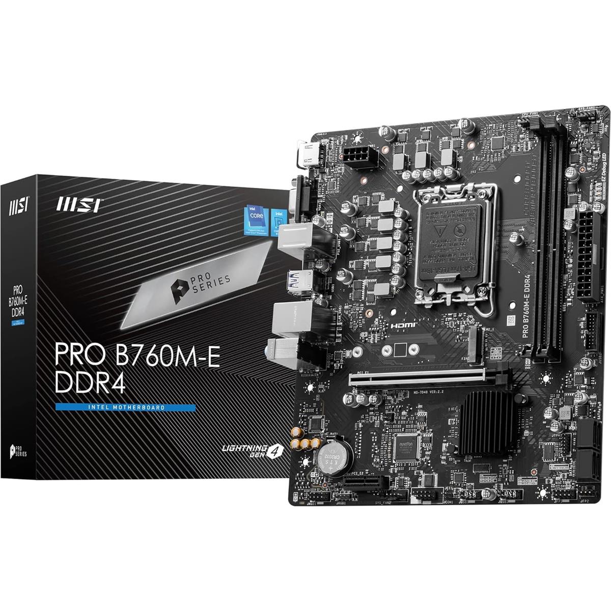 MSI PRO B760M - E D4