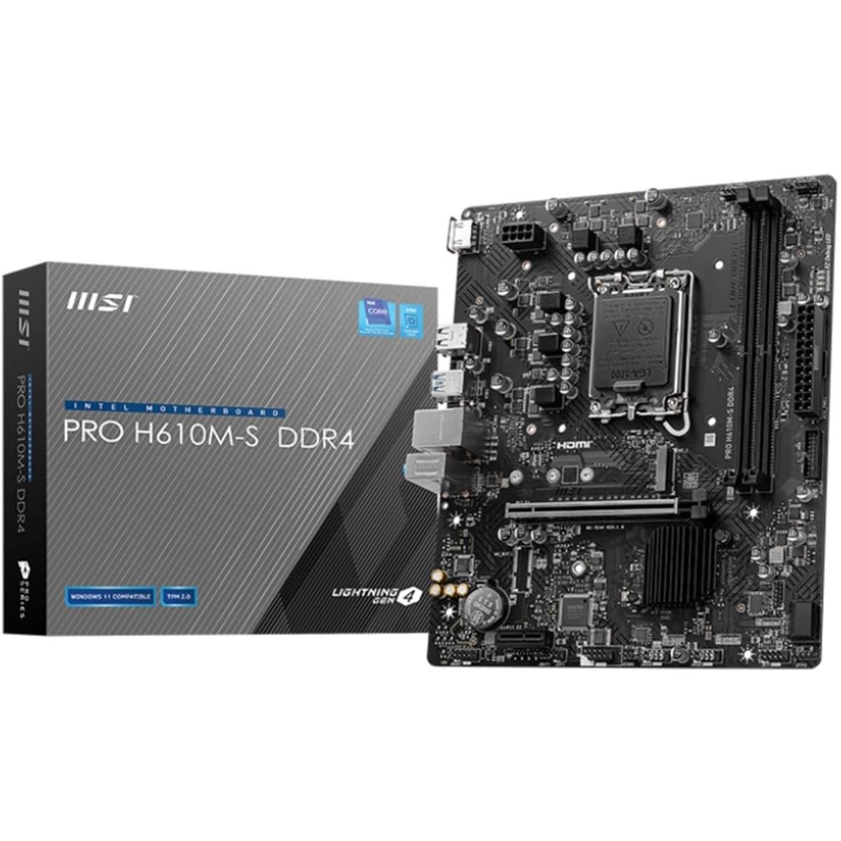 MSI PRO H610M - S D4