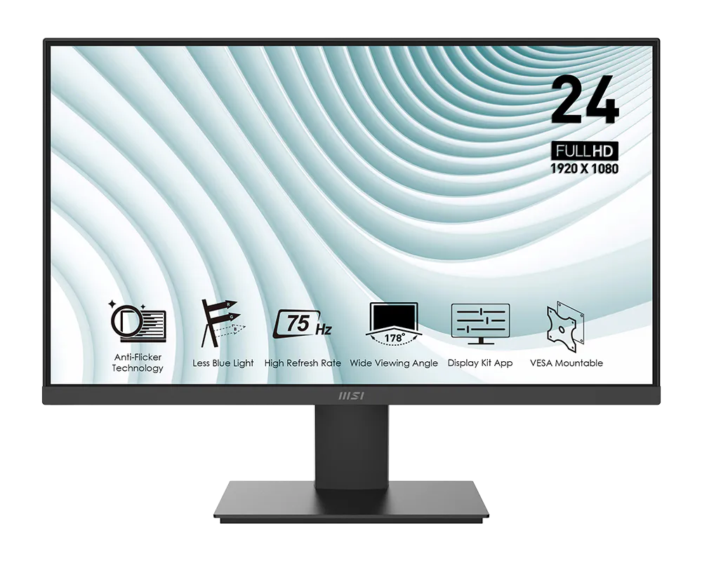 MSI Pro MP241X 24" Flat Business & Productivity Monitor