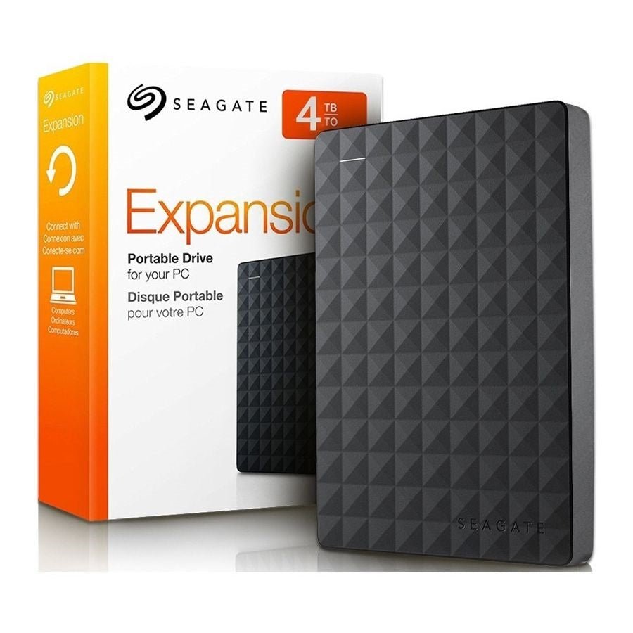 Seagate Expansion 4TB External Hard Drive | Portable USB Storage