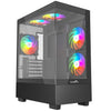 Thunder Black Fox TGC-747 ARGB MicroATX Gaming Case | PC Cabinet
