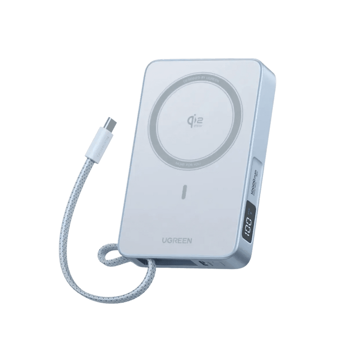 UGREEN 10000mAh 25W Qi2 MagFlow Magnetic Wireless Power Bank | Fast Charging Portable Charger