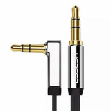 UGREEN 10728 3.5mm Straight to 90° Audio Cable 3M Flat Gold-Plated for Headphones Car Stereo - UGREEN PAKISTAN