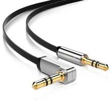 UGREEN 10728 3.5mm Straight to 90° Audio Cable 3M Flat Gold-Plated for Headphones Car Stereo - UGREEN PAKISTAN