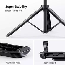 UGREEN 15062 Tripod Stand Bluetooth Remote Aluminum Selfie Stick Phone Holder for iPhone Samsung - UGREEN PAKISTAN