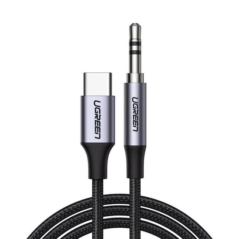 UGREEN 30633 USB-C to 3.5mm Audio Cable DAC HiFi for Samsung Galaxy Pixel Huawei Car Stereo