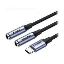 UGREEN 30732 USB-C to 3.5mm 2 Female Audio Splitter Cable for Headphones Speakers Car Stereo - UGREEN PAKISTAN