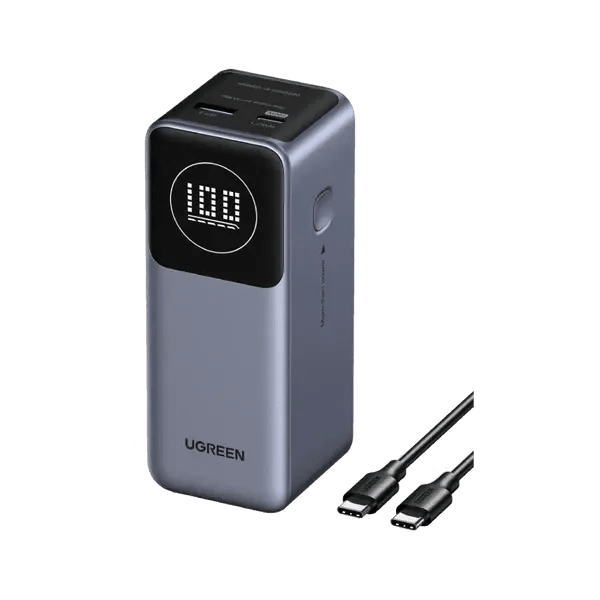 UGREEN 35526B PB724 Nexode 12000mAh 100W Fast Charging Power Bank | USB-C PD Portable Charger