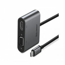 UGREEN 50505 USB-C to HDMI & VGA Converter 4K@30Hz 1080P@60Hz Aluminum Dual Output - UGREEN PAKISTAN