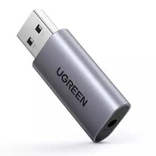 UGREEN 80864 USB to 3.5mm Stereo Sound Adapter for PC Laptop Headset Microphone - UGREEN PAKISTAN