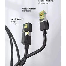 Ugreen Cat 7 Round Ethernet Cable 2M | Shielded Braided RJ45 High-Speed LAN Cable