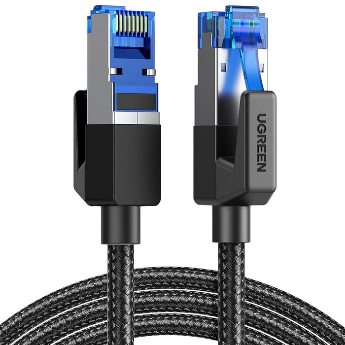 Ugreen Cat 8 Ethernet Cable 2M | 40Gbps 2000MHz Shielded Braided RJ45 LAN Cable