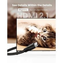 UGREEN 80405 HDMI 2.1 Braided Cable 8K@60Hz 4K@120Hz 48Gbps Dynamic HDR eARC 5M for PS5 Xbox
