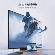 UGREEN 80125 HDMI Switcher 3-in-1 Out 4K@30Hz for PS5 Xbox TV Monitor Projector