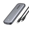 UGREEN 60354 M.2 NVMe SSD Enclosure USB 3.2 Gen 2 10Gbps UASP Aluminum Tool-Free for PC Mac Gaming