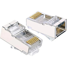 UGREEN 50247 RJ45 CAT6 Crystal Connectors 50 PCS Gold-Plated for CAT5e CAT6 Ethernet Cables
