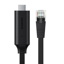 UGREEN 80186 USB-C to RJ45 Console Cable 1.5M FTDI Chip for Cisco Routers Switches Configuration