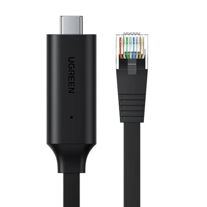 UGREEN 80186 USB-C to RJ45 Console Cable 1.5M FTDI Chip for Cisco Routers Switches Configuration