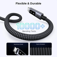UGREEN 35512 UNO 100W USB-C Cable 2m – Braided PD Fast Charging & LED Display