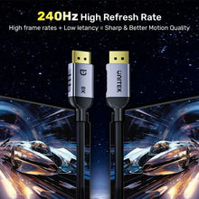 UNITEK C1628GY01 - 1M DisplayPort 1.4 Cable 8K@60Hz 32.4Gbps Dynamic HDR 240Hz for Gaming Monitor - UGREEN PAKISTAN
