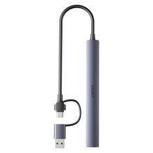 UNITEK H1209AGY01 uHUB S7 7 - Port USB 3.0 Hub 5Gbps Aluminium USB - C/USB - A for Laptop PC - UGREEN PAKISTAN