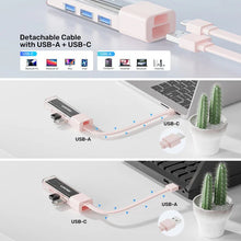 UNITEK H1319ACL01 4 - Port USB - A & USB - C Bi - Directional Hub with Detachable Cable, 5Gbps High - Speed Data Transfer, Plug & Play Multi USB Adapter - UGREEN PAKISTAN