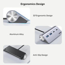 UNITEK H1337AGY01 uHUB Q4 4 - in - 1 USB - C Hub with 2 USB - A, 2 USB - C Ports & 5Gbps Data Transfer - UGREEN PAKISTAN