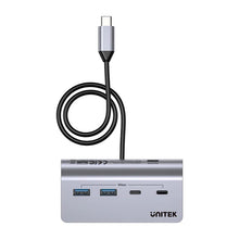 UNITEK H1337AGY01 uHUB Q4 4 - in - 1 USB - C Hub with 2 USB - A, 2 USB - C Ports & 5Gbps Data Transfer - UGREEN PAKISTAN