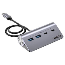 UNITEK H1337AGY01 uHUB Q4 4 - in - 1 USB - C Hub with 2 USB - A, 2 USB - C Ports & 5Gbps Data Transfer - UGREEN PAKISTAN