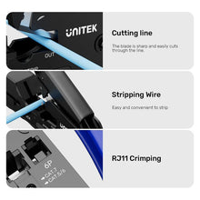 UNITEK OT139ABL01 Multi - Function RJ45/RJ11 Network Cable Crimping Tool with Cat7 Shielding Support - UGREEN PAKISTAN