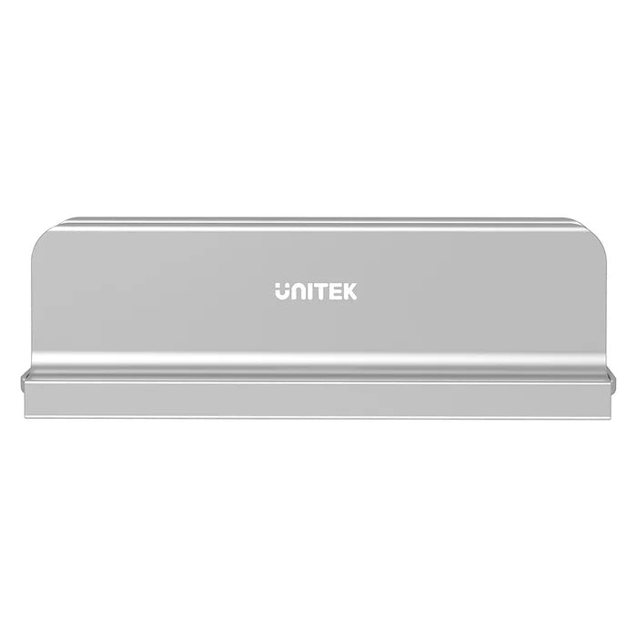 UNITEK OT172GY Vertical Adjustable Laptop Stand Holder Aluminum Alloy for MacBook Surface Chromebook