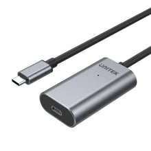 UNITEK U305A USB - C Active Extension Cable 5M 5Gbps with DC Jack for Webcam Microphone - UGREEN PAKISTAN