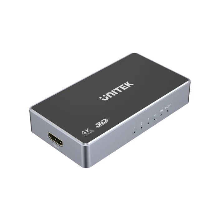 UNITEK V1109A 4K HDMI Splitter 1x4 4K@30Hz 3D Pass-Through Dolby TrueHD DTS-HD for PS4 Xbox Blu-ray