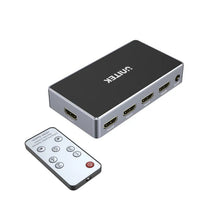 UNITEK V1110A 4K HDMI Switch 5 In 1 Out 4K@30Hz IR Remote 3D Pass - Through Dolby TrueHD DTS - HD - UGREEN PAKISTAN