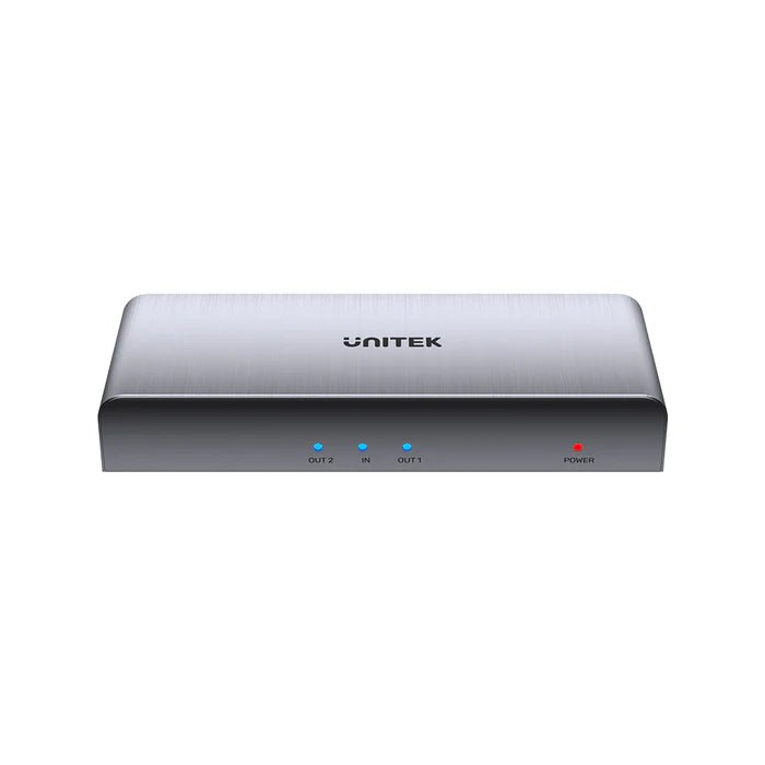 UNITEK V1130A01-EU 4K HDMI Splitter 1x2 4K@30Hz 1080P@60Hz for PS4 Xbox Blu-ray Plug and Play
