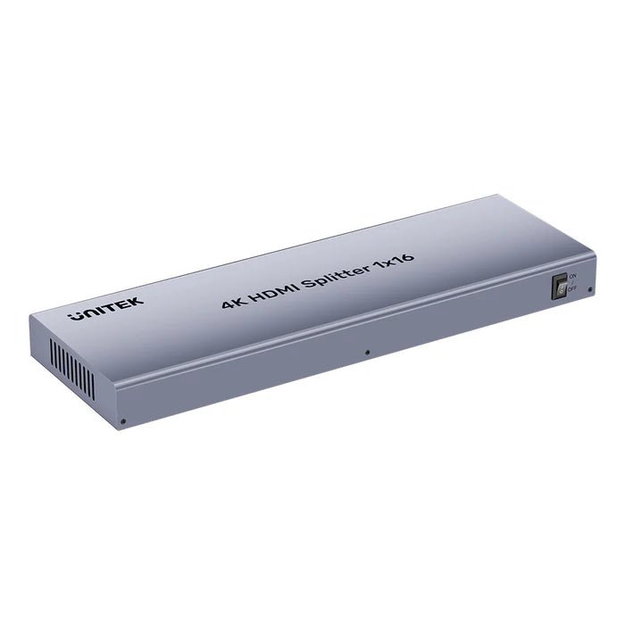 UNITEK V1137AGY01-EU 4K HDMI Splitter 1x16 4K@30Hz Cascading for PS4 Xbox Blu-ray Digital Signage