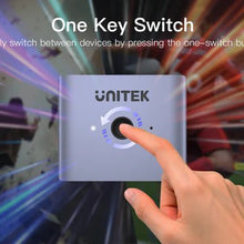 UNITEK V1163A HDMI Bidirectional Switch 2x1 or 1x2 8K@60Hz 4K@120Hz One - Key Switch for PS5 Xbox - UGREEN PAKISTAN