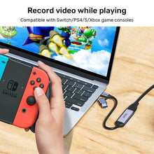 UNITEK V1167A HDMI to USB - C/A Video Capture Card 4K Input 1080P@30fps for Streaming Gaming Teaching - UGREEN PAKISTAN